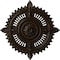 Ekena Millwork Haylynn Ceiling Medallion (Fits Canopies up to 1 1/4"), 29 1/8"OD x 1 1/4"ID x 4"P, Bronze CM29HYBZS - alternate 1